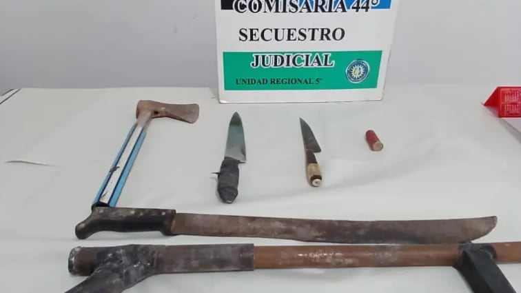 Conflicto en basural de Río Negro deja una herida y armas secuestradas
