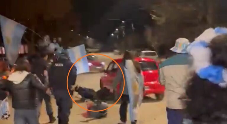Detuvieron en Aluminé a un hombre que atropelló a un policía y huyó