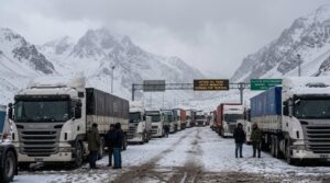 Mendoza activa protocolo de emergencia por 1.550 camiones varados