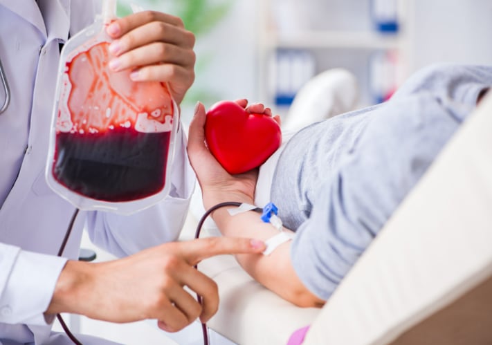 Tartaglione advirtió que la donación de sangre global es insuficiente