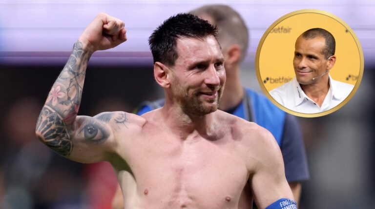 Rivaldo elogió a Lionel Messi tras la clasificación argentina a