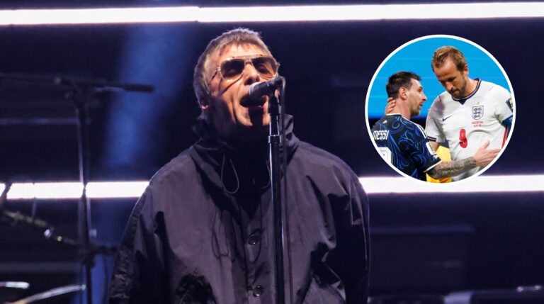 Liam Gallagher elogió a Argentina tras la eliminación de Inglaterra