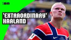 Haaland eliminó a Brasil y metió a Noruega en cuartos del Mundial