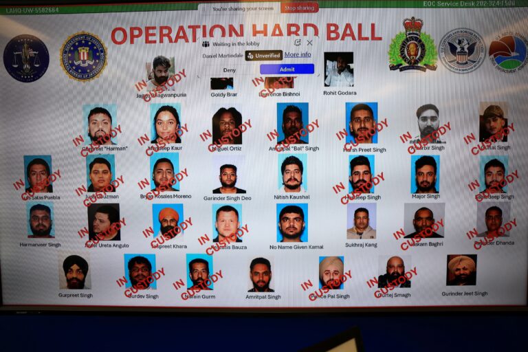 EE.UU. desbarata red criminal india vinculada a asesinatos y