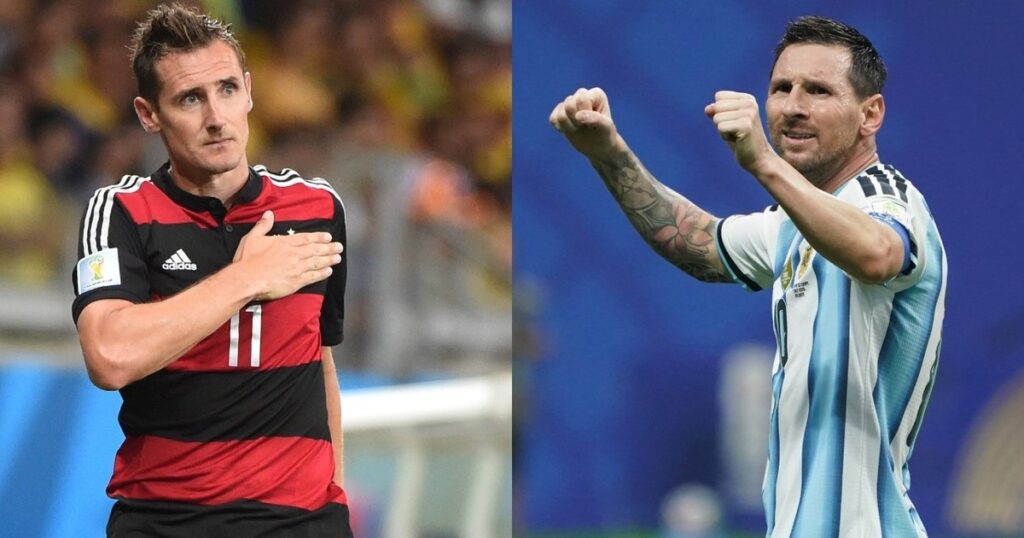 Miroslav Klose reveló detalles de su charla con Lionel Messi