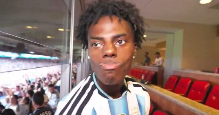 Argentina venció a Suiza y el streamer Speed abandonó el estadio