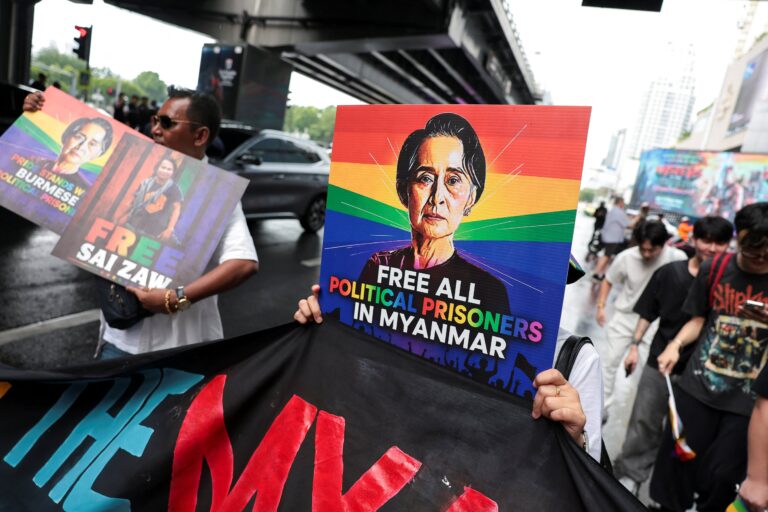Incertidumbre en Myanmar por el paradero de Aung San Suu Kyi
