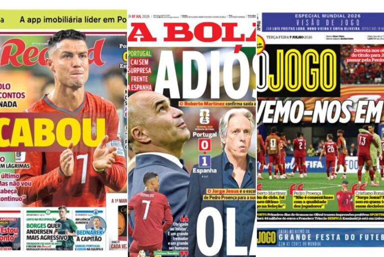Portugal eliminada del Mundial 2026: dura crítica a Cristiano Ronaldo