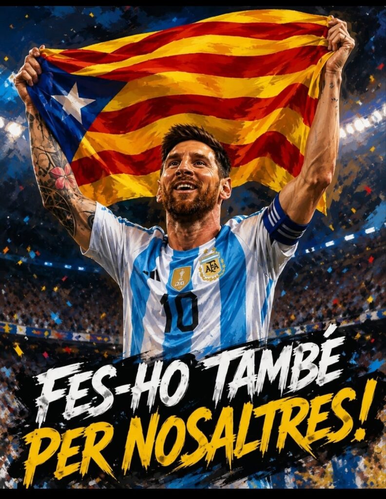 Barcelona se divide entre Messi y España ante la final del Mundial