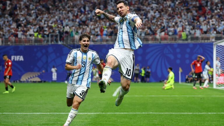 Messi busca el récord de Fontaine ante Suiza en los cuartos de final