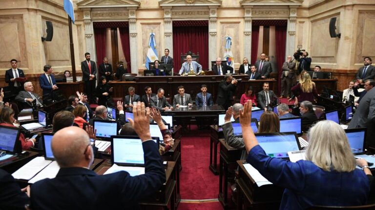 El Senado posterga sesiones por el Mundial y la presión de