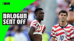 Mundial 2026: Balogun fue expulsado tras marcar en el triunfo de