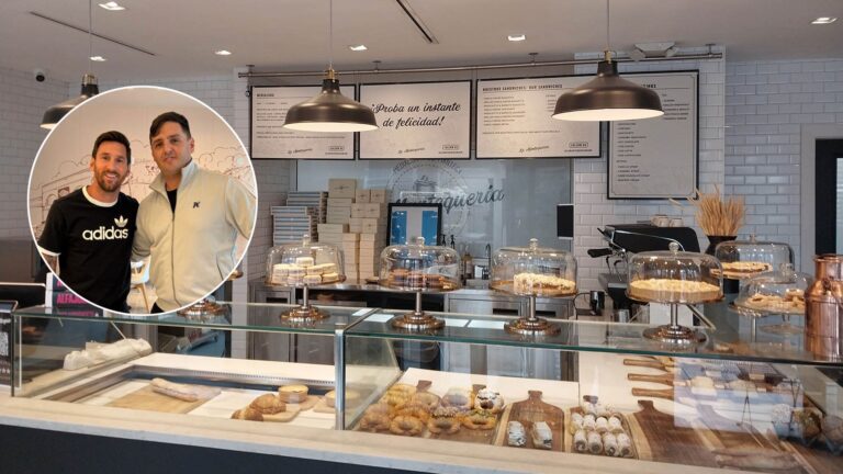 Messi elige una panadería argentina en Miami para su consumo familiar