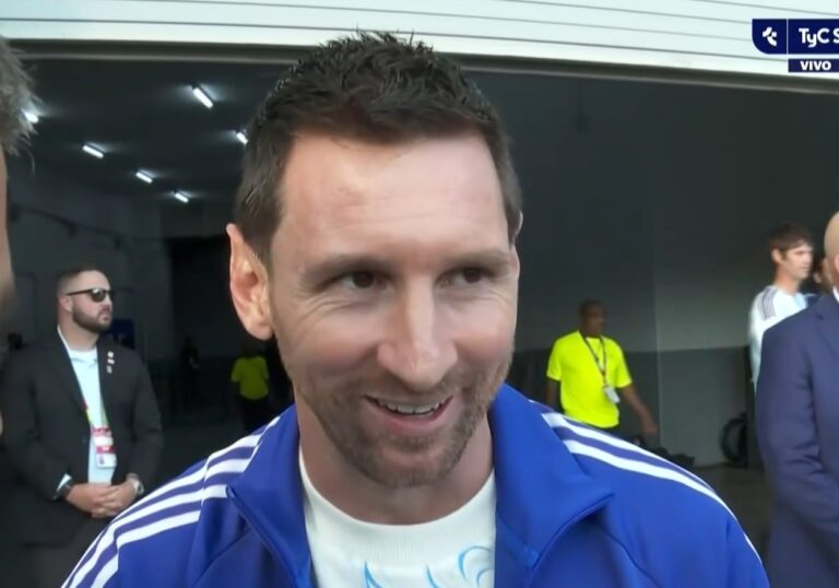 Messi dedicó el pase a la final a Maradona tras vencer a Inglaterra
