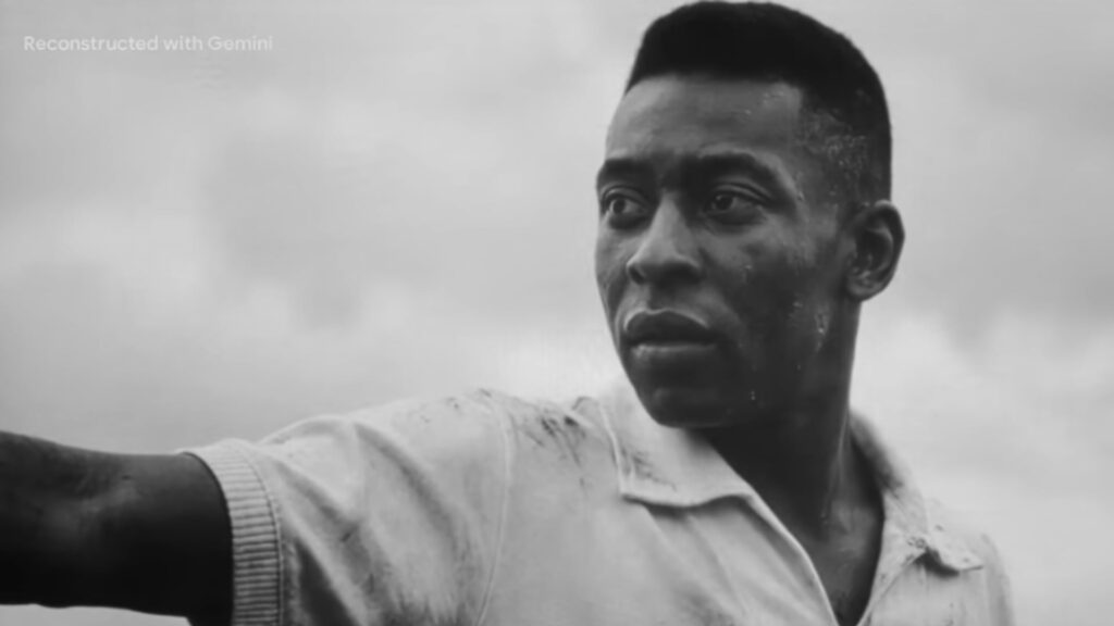 Google DeepMind reconstruye con IA el gol perdido de Pelé de 1959