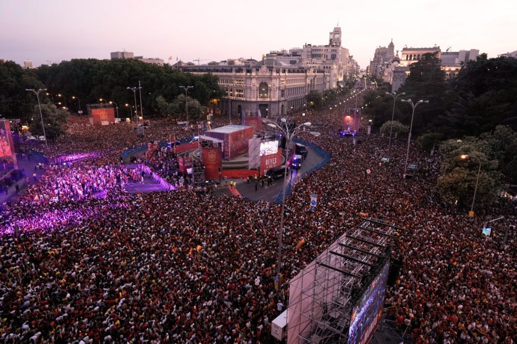 España celebró el Mundial 2026 ante dos millones de personas en Madrid
