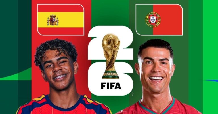 España y Portugal se enfrentarán en octavos de final del Mundial 2026