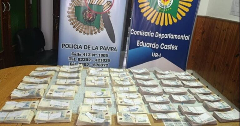 Detienen a un empresario mendocino con $90 millones hallados en la