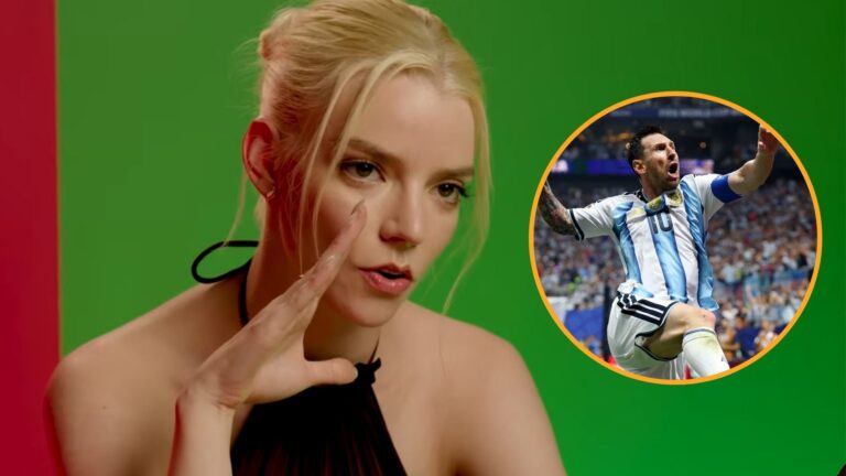 Anya Taylor-Joy reveló cómo vivió el triunfo argentino en el Mundial