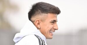 Thiago Almada triplica su rodaje en River tras su salida de Madrid