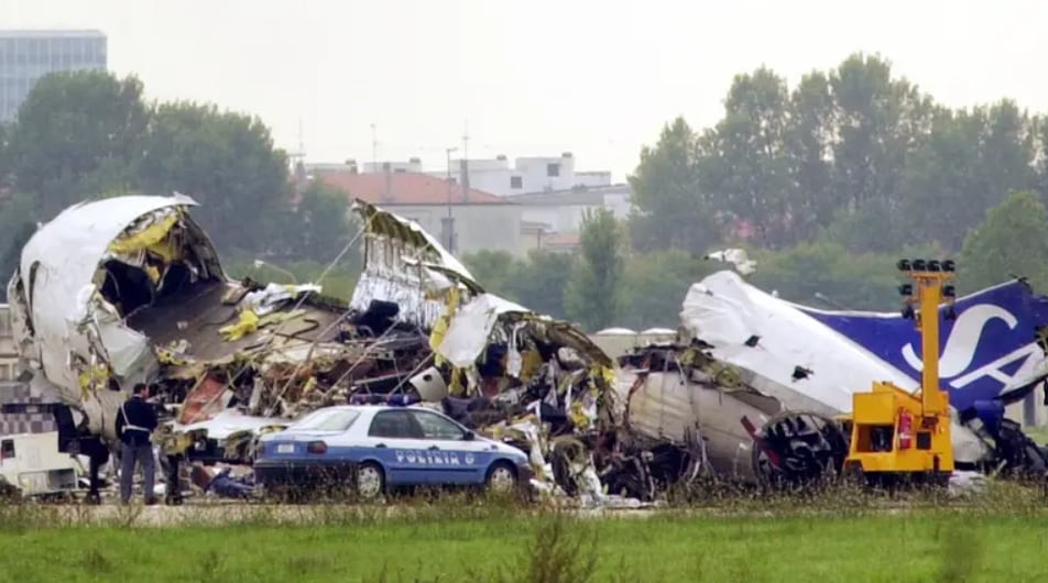 Tragedia de Linate: la cadena de fallas que causó 118 muertes en Milán