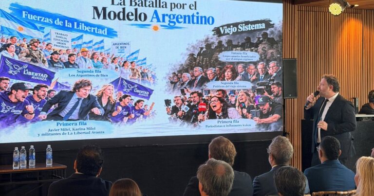 Santiago Oría presentó su esquema de batalla cultural en Tigre