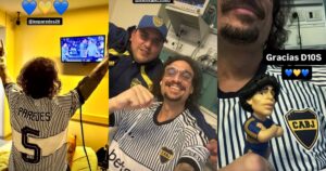 Daniel Osvaldo celebró la final de Boca desde su internación