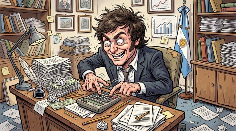 Controversia por las cifras de pobreza y crecimiento de Javier Milei