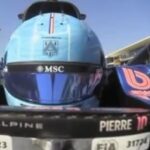 Gasly marcó un hito con una entrevista en vivo desde su Alpine en